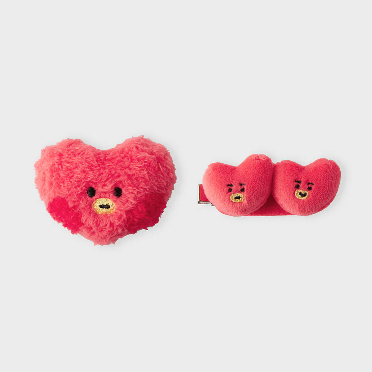 BT21 - TATA BIG & TINY Edition Hair Clip Set / Official Merchandise