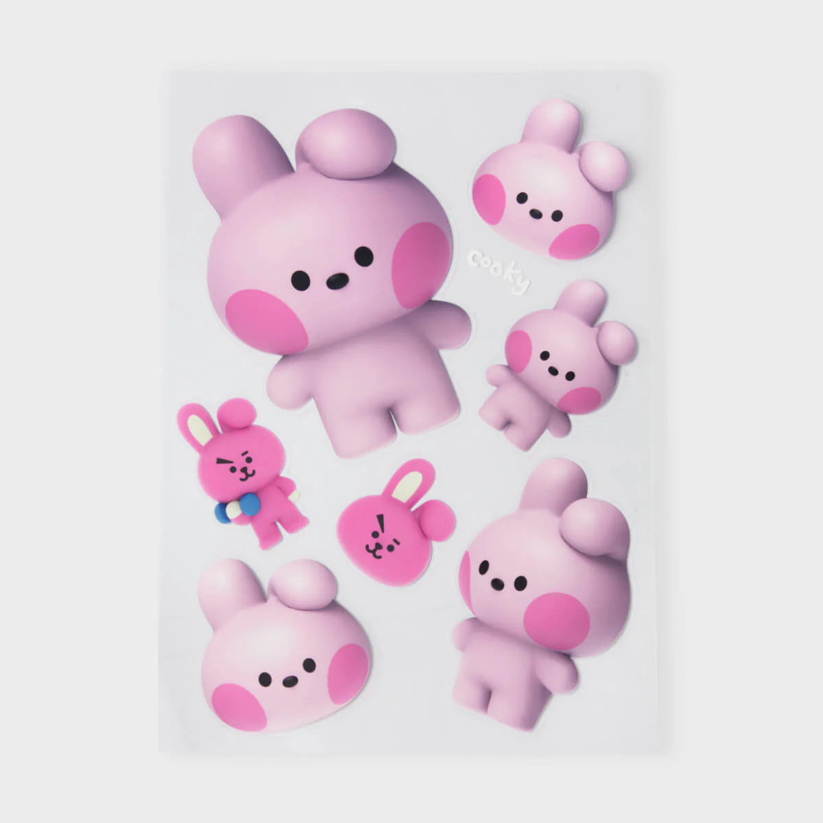 BT21 - BIG & TINY Edition Removable Stickers / Official Merchandise