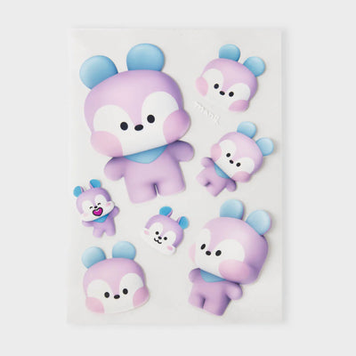 BT21 - BIG & TINY Edition Removable Stickers / Official Merchandise