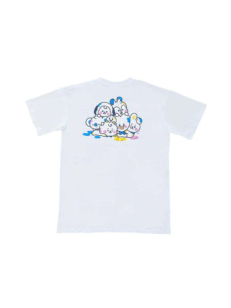 BT21 - Let's Draw Together T-Shirt / Official Merchandise