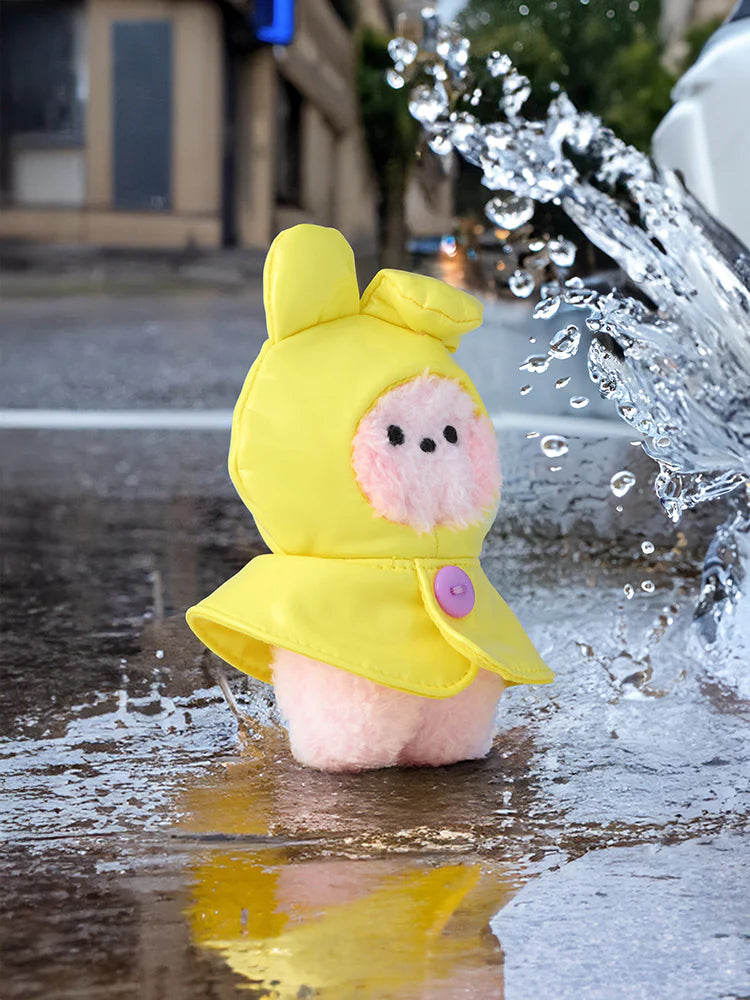 BT21 - mini minini Rainy Day Plush Keyring / Official Merchandise