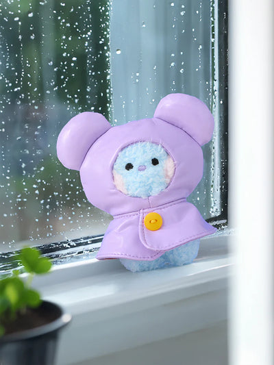 BT21 - mini minini Rainy Day Plush Keyring / Official Merchandise