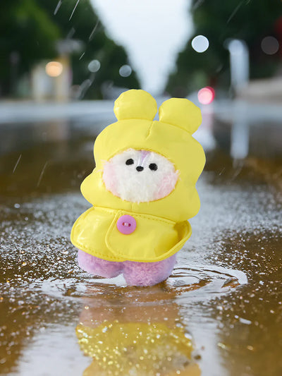 BT21 - mini minini Rainy Day Plush Keyring / Official Merchandise