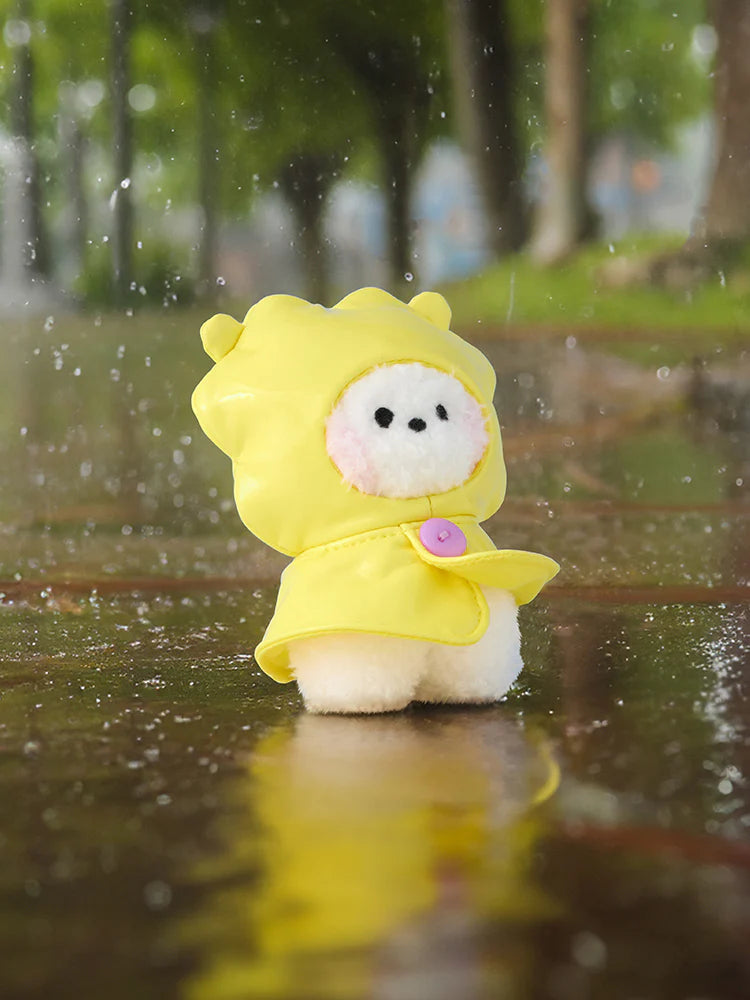 BT21 - mini minini Rainy Day Plush Keyring / Official Merchandise