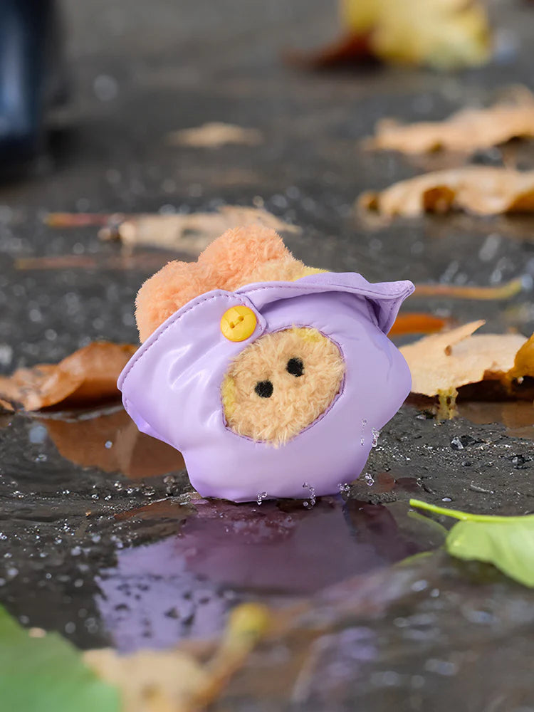 BT21 - mini minini Rainy Day Plush Keyring / Official Merchandise