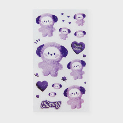 BT21 - minini Purple of Wish Stickers / Official Merchandise