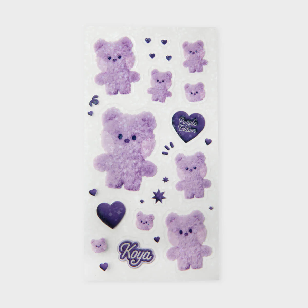 BT21 - minini Purple of Wish Stickers / Official Merchandise