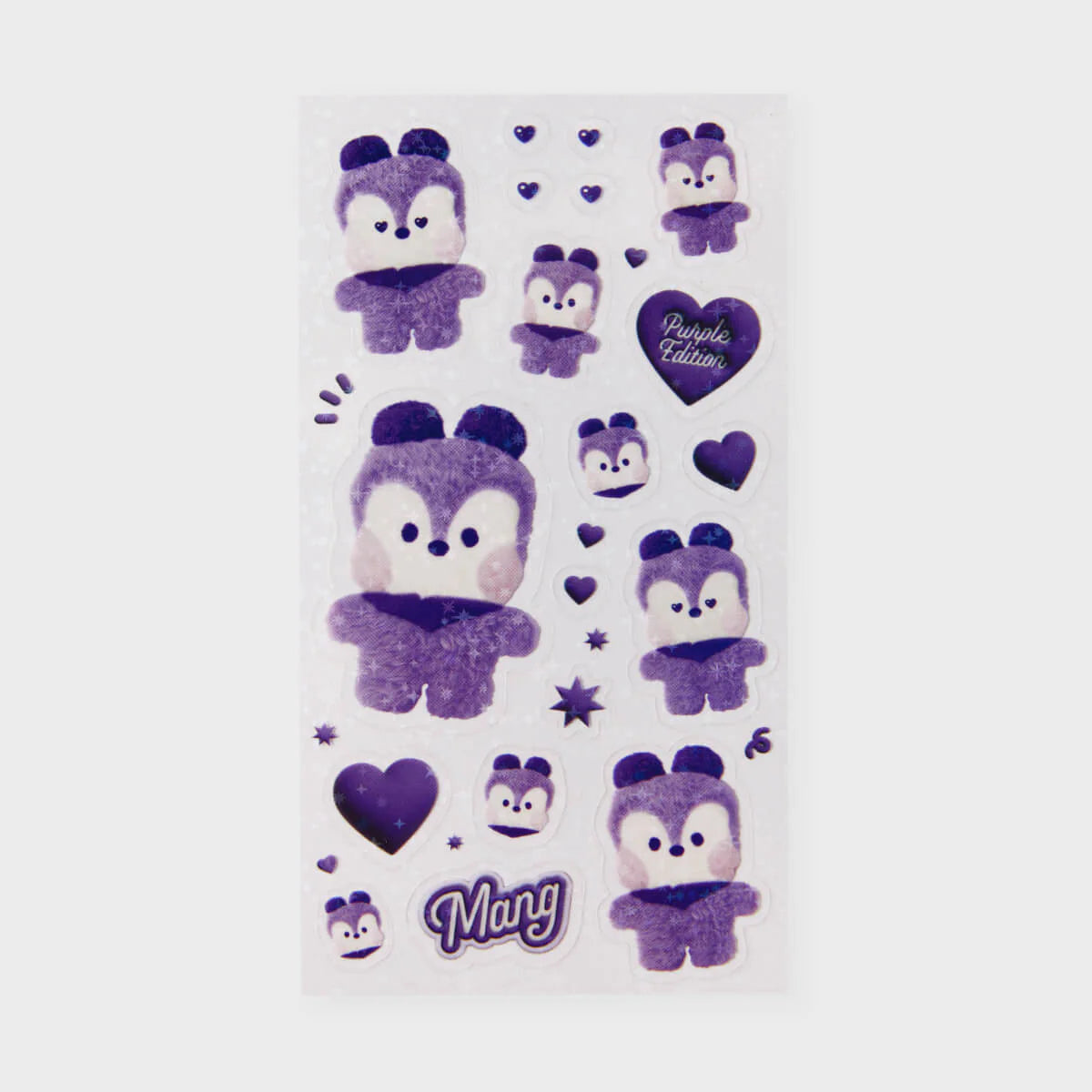 BT21 - minini Purple of Wish Stickers / Official Merchandise