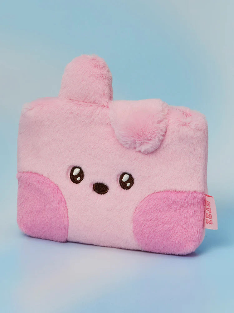 BT21 - minini HUG ME Fur Pouch / Official Merchandise