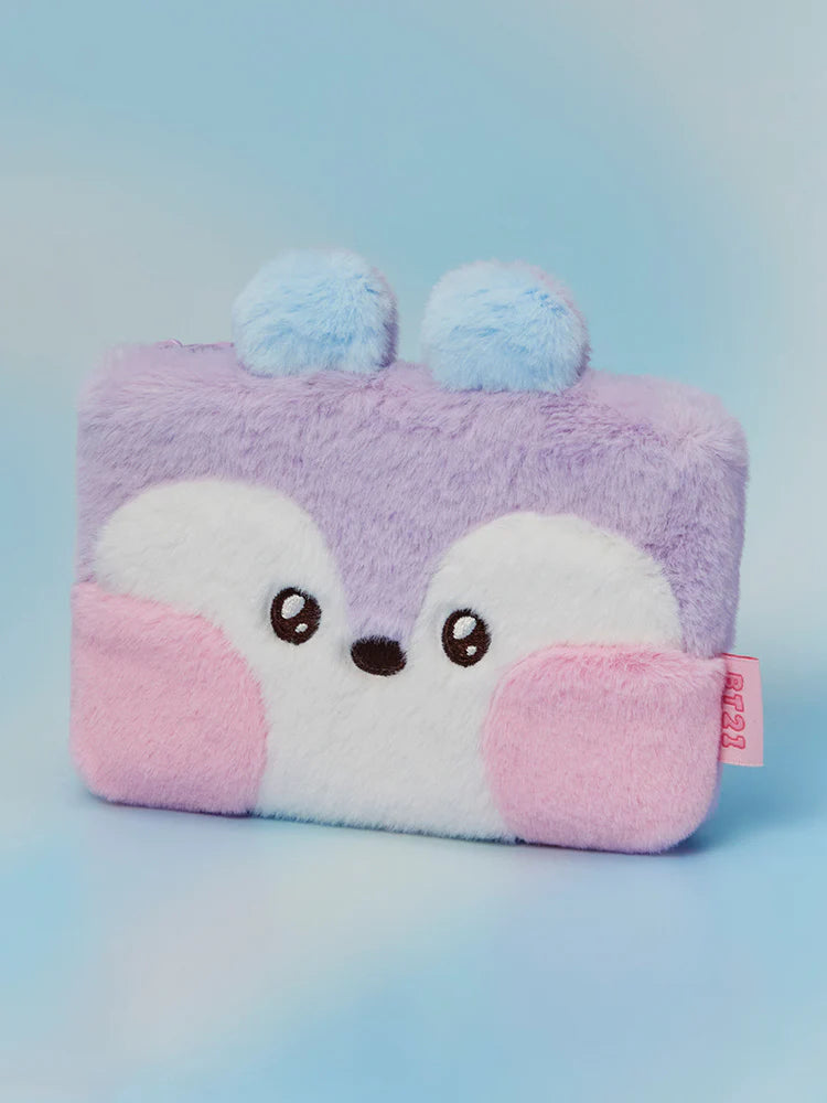 BT21 - minini HUG ME Fur Pouch / Official Merchandise