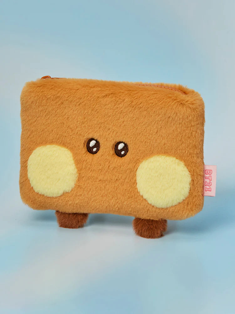 BT21 - minini HUG ME Fur Pouch / Official Merchandise