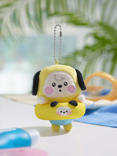 BT21 - Summer Splash Plush Keyring / Official Merchandise