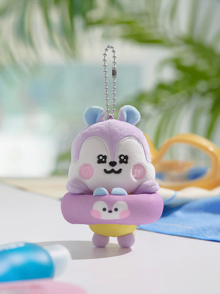 BT21 - Summer Splash Plush Keyring / Official Merchandise