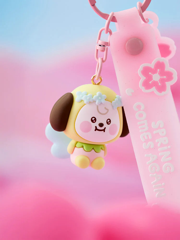 BT21 - Baby Spring Fairy Figurine Keyring / Official Merchandise