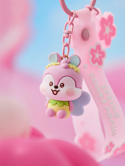 BT21 - Baby Spring Fairy Figurine Keyring / Official Merchandise