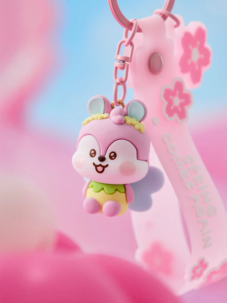 BT21 - Baby Spring Fairy Figurine Keyring / Official Merchandise