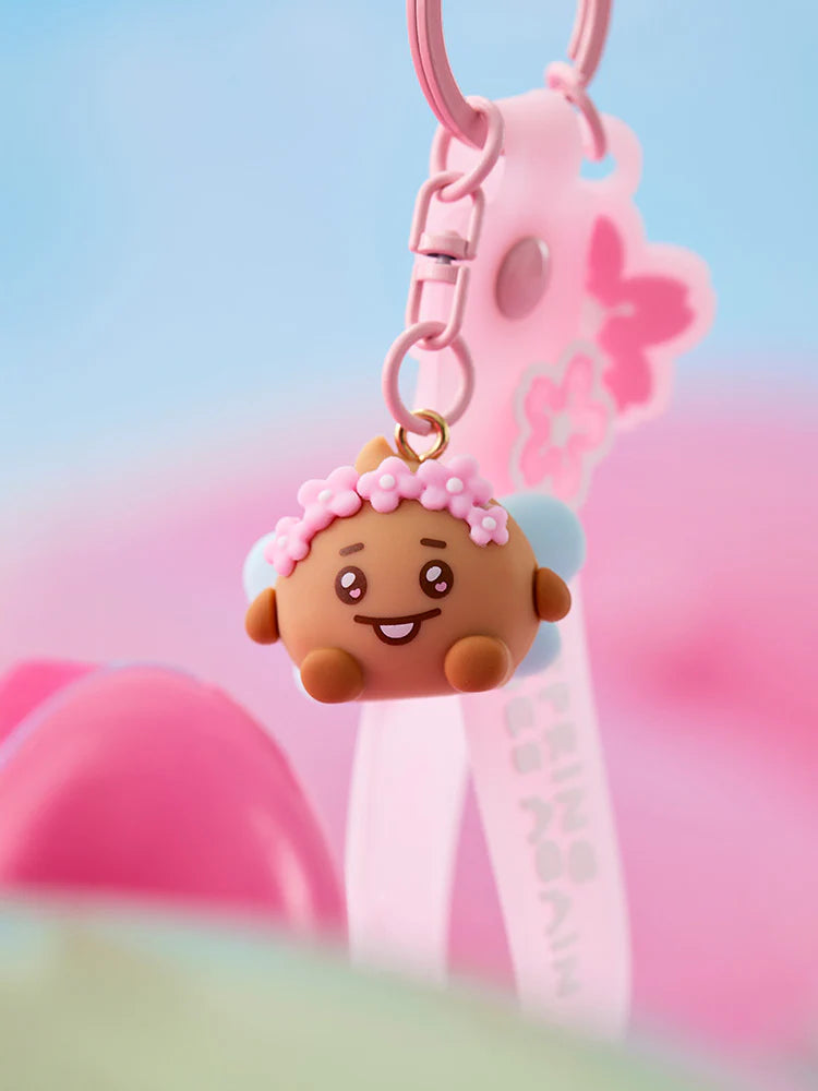 BT21 - Baby Spring Fairy Figurine Keyring / Official Merchandise