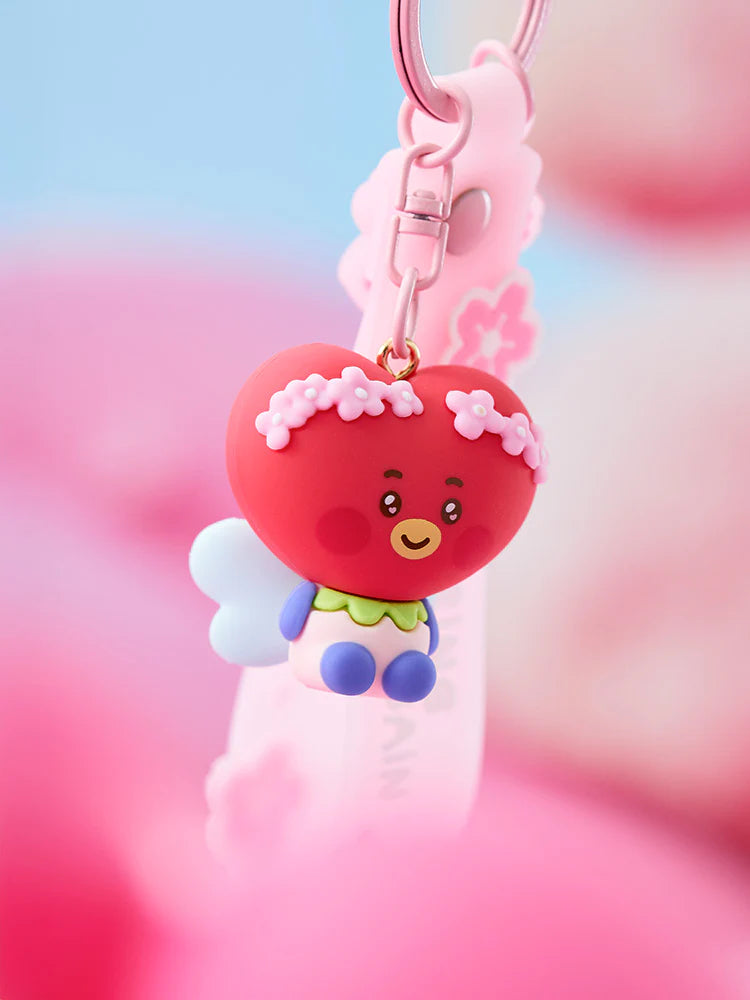 BT21 - Baby Spring Fairy Figurine Keyring / Official Merchandise