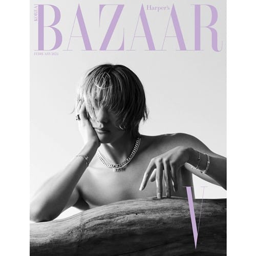 BTS - Harper's Bazaar Magazine No. 331 February 2024 : BTS V (B ver.)