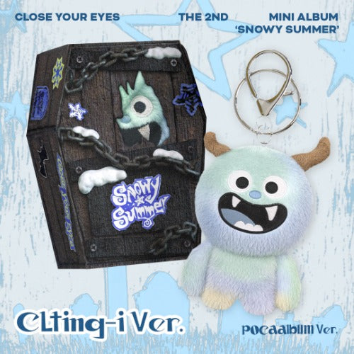 CLOSE YOUR EYES - 2nd Mini Album 'Snowy Summer' (CLting-i ver.) (POCAALBUM ver.)