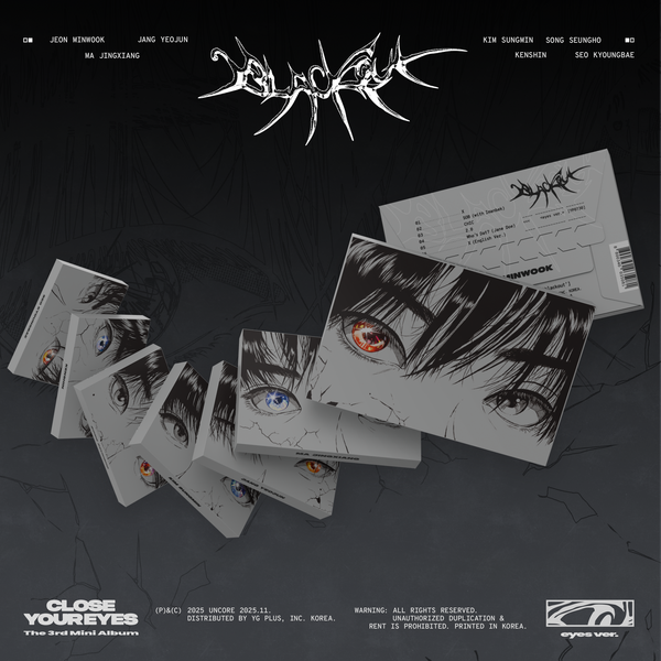 CLOSE YOUR EYES - 3rd Mini Album 'blackout' (eyes ver.)