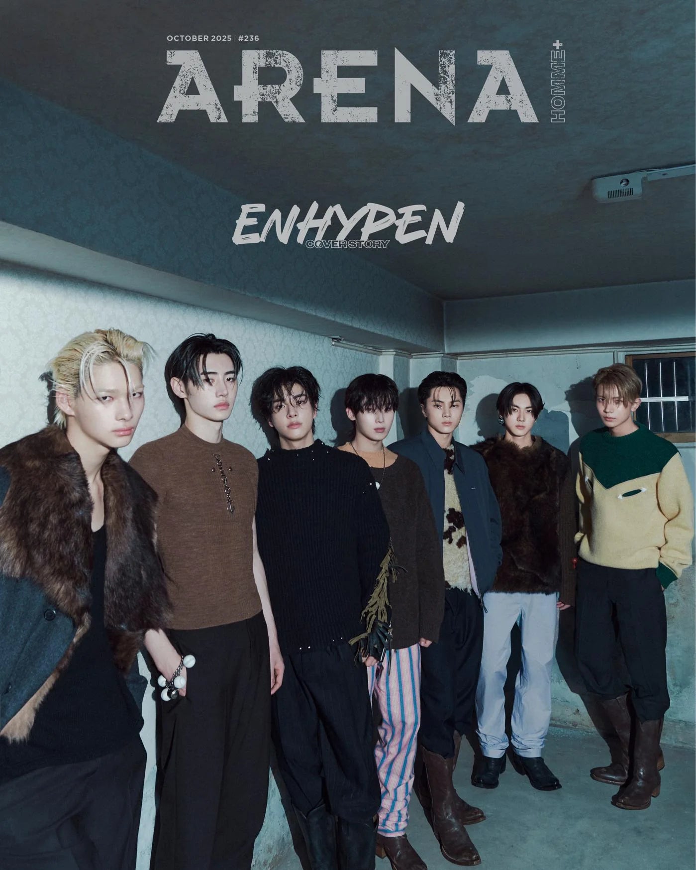 ENHYPEN - ARENA HOMME October 2025 : GROUP (B Type)