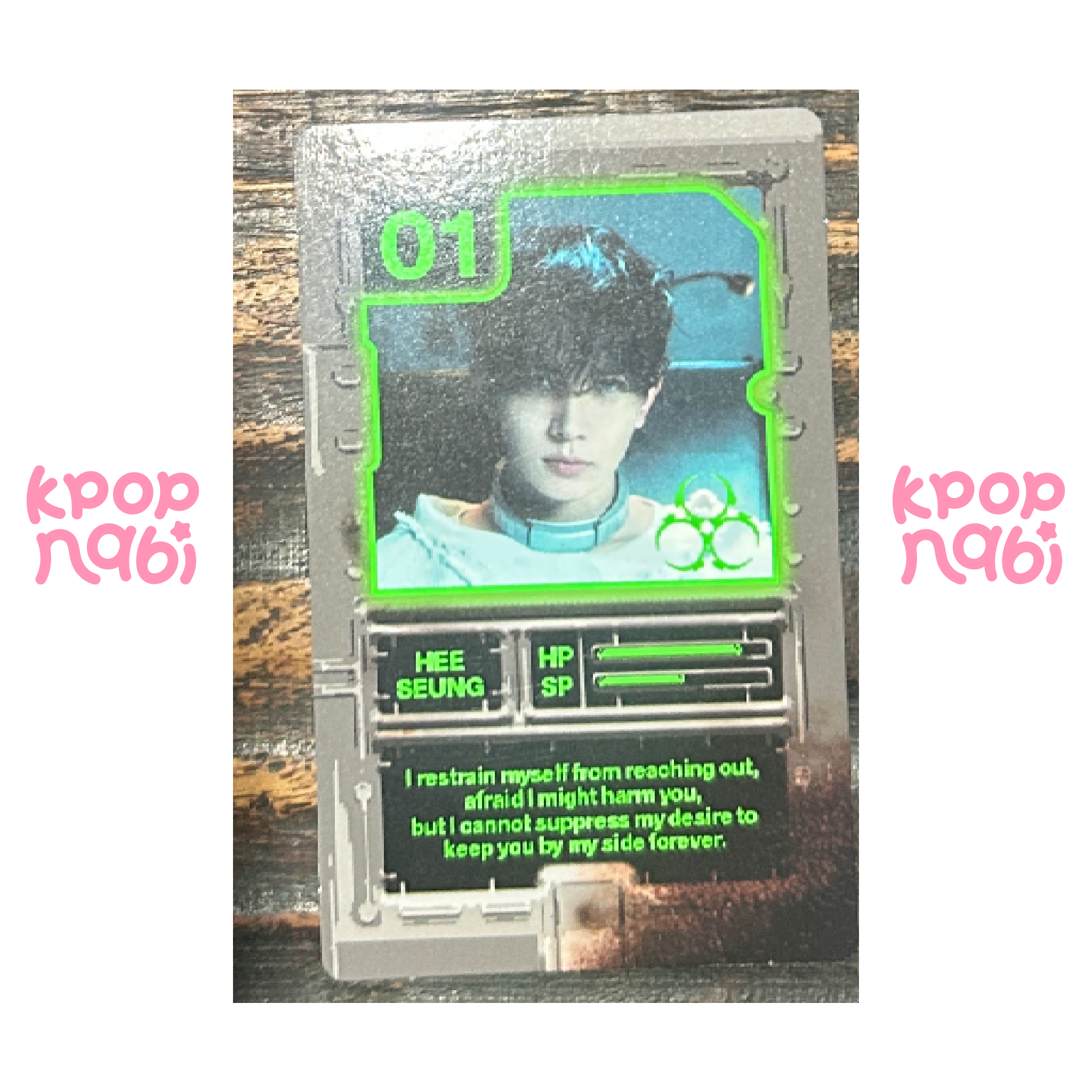 [PC] ENHYPEN - Heesung 'DESIRE : UNLEASH' CHARACTER CARD