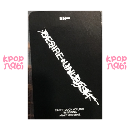 [PC] ENHYPEN - Sunghoon 'DESIRE : UNLEASH' GS25 POB