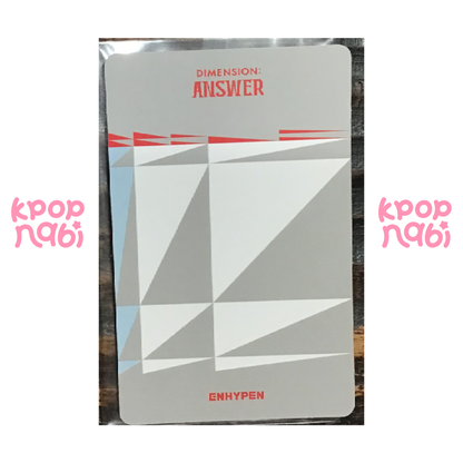 [PC] ENHYPEN - Jake 'DIMENSION : ANSWER' (NO ver.)