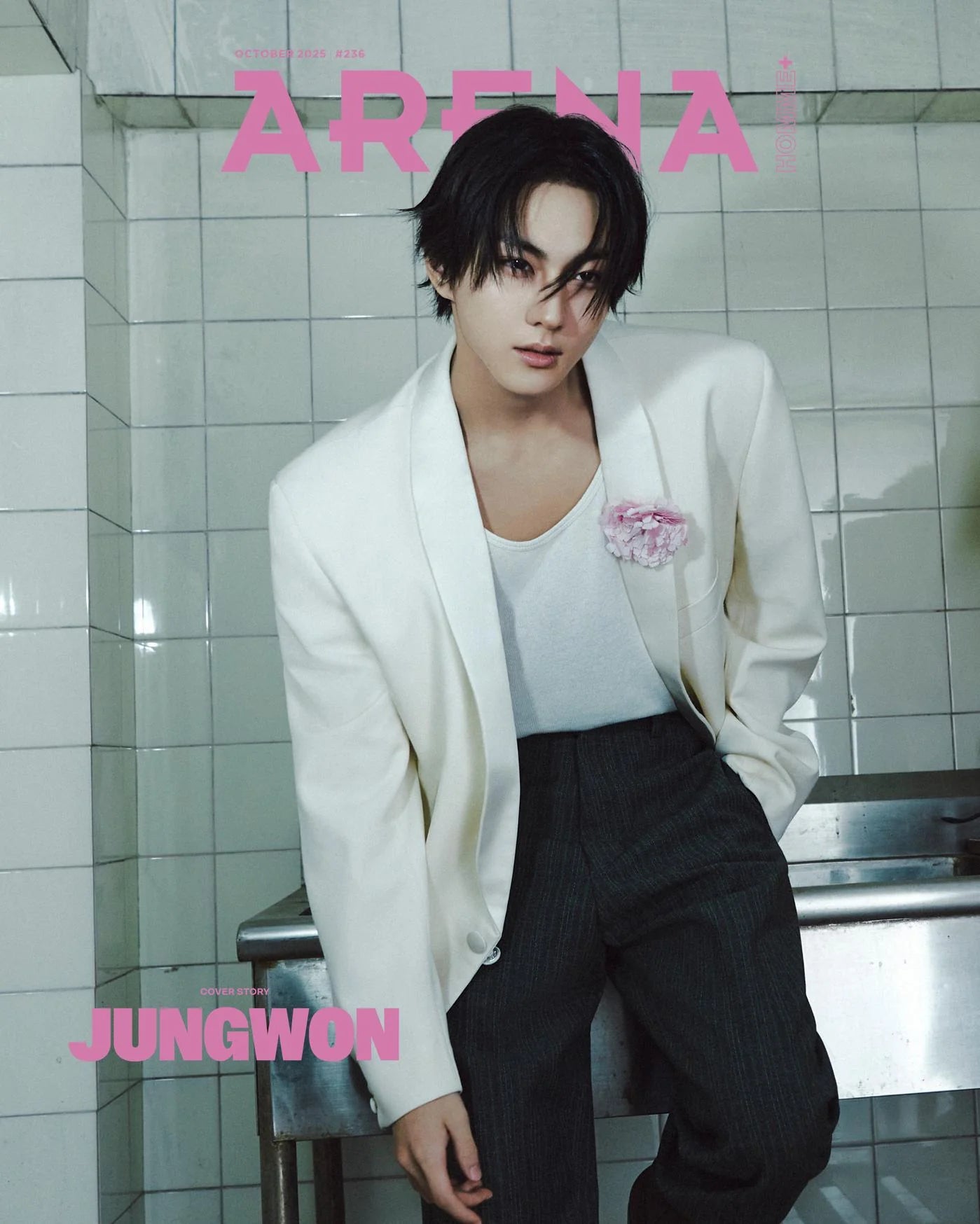 ENHYPEN - ARENA HOMME October 2025 : JUNGWON (C Type)