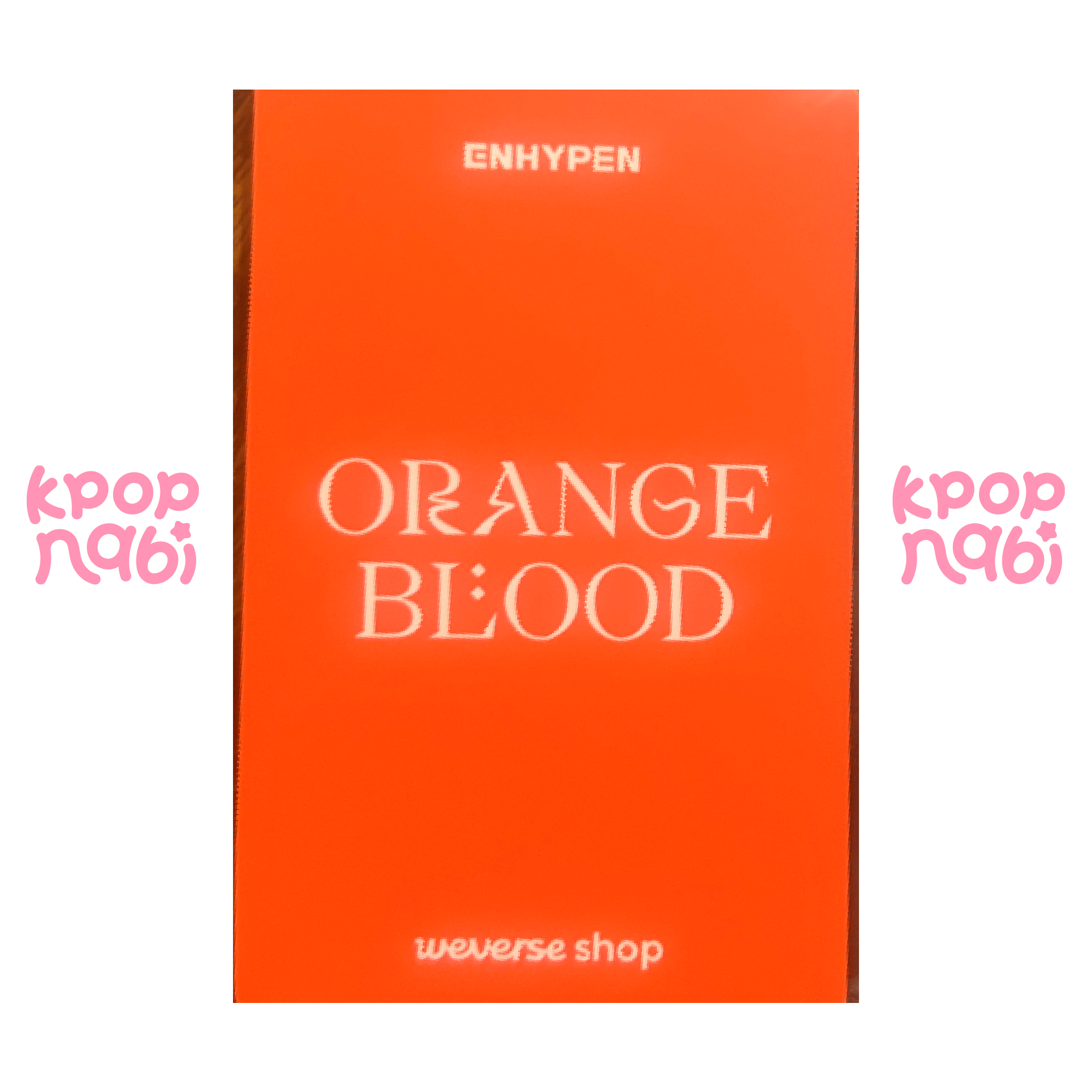 [PC] ENHYPEN - Ni-ki 'ORANGE BLOOD' WEVERSE GLOBAL POB
