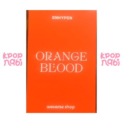 [PC] ENHYPEN - Ni-ki 'ORANGE BLOOD' WEVERSE GLOBAL POB