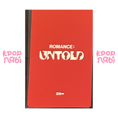 [PC] ENHYPEN - Jay 'ROMANCE : UNTOLD' (Weverse SET ver.)