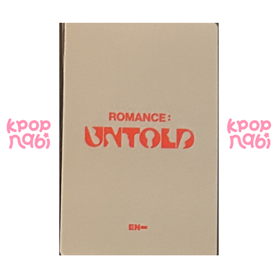 [PC] ENHYPEN - Jay 'ROMANCE : UNTOLD' (Weverse B ver.)