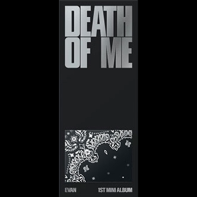 EVAN - 1st Mini Album 'DEATH OF ME' (Bandana ver.)