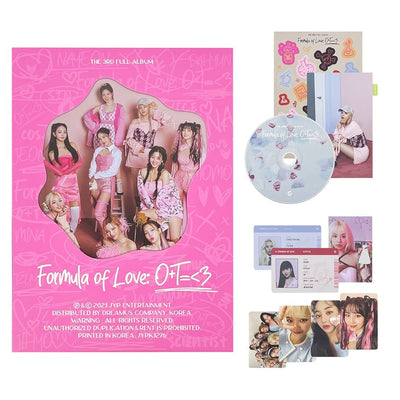 TWICE - 3rd Album 'Formula of Love : O+T=<3'