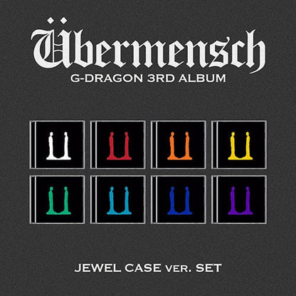 G-DRAGON - 3rd Album 'Übermensch' (JEWEL ver.)