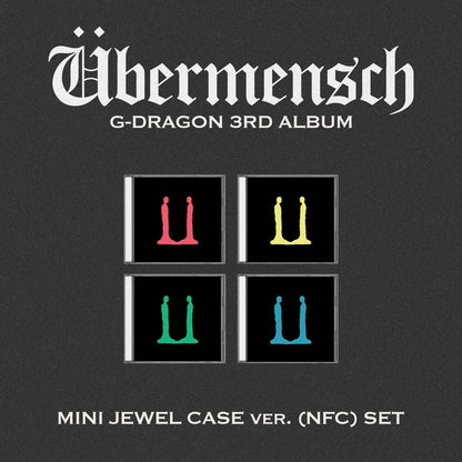 G-DRAGON - 3rd Album 'Übermensch' (MINI JEWEL / NFC ver.)