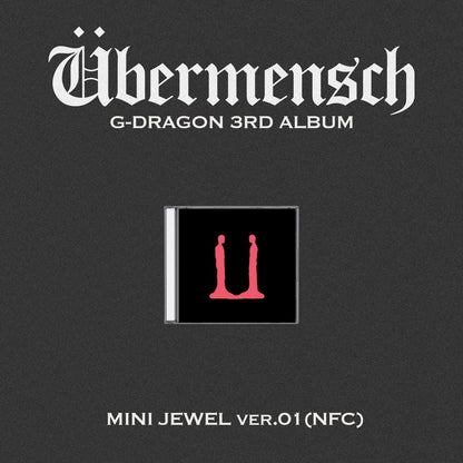 G-DRAGON - 3rd Album 'Übermensch' (MINI JEWEL / NFC ver.)
