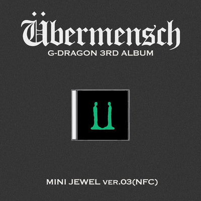 G-DRAGON - 3rd Album 'Übermensch' (MINI JEWEL / NFC ver.)