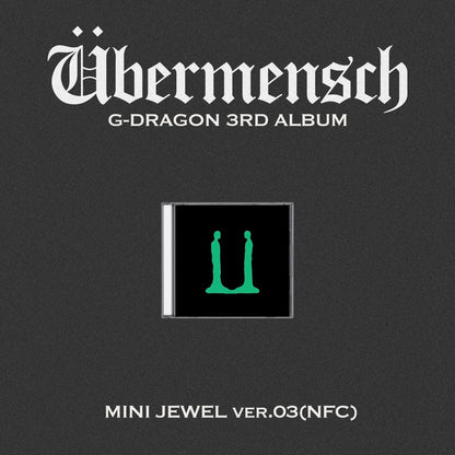 G-DRAGON - 3rd Album 'Übermensch' (MINI JEWEL / NFC ver.)