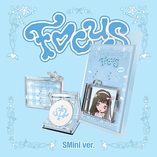 Hearts2Hearts - 1st Mini Album 'FOCUS' (SMINI ver.) (Smart Album)