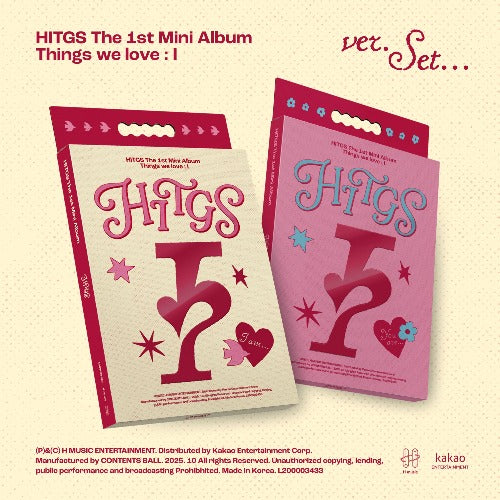 HITGS - 1st Mini Album 'Things we love : I'