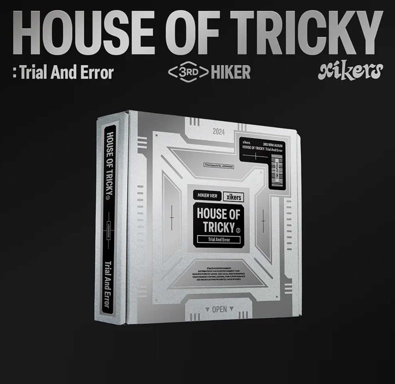 xikers – 3rd Mini Album 'HOUSE OF TRICKY : Trial And Error'