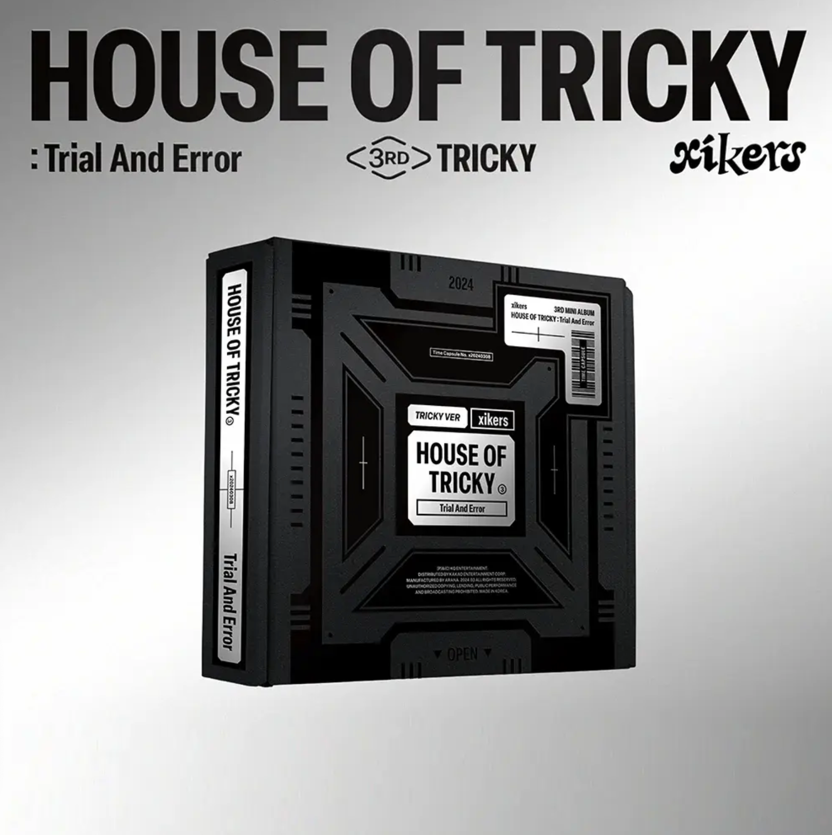 xikers – 3rd Mini Album 'HOUSE OF TRICKY : Trial And Error'