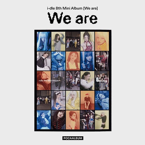 i-dle - 8th Mini Album 'We are' (POCCAALBUM ver.) (PHOTOBOOK ver.)