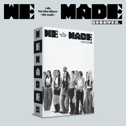 i-dle - 9th Mini Album 'We made' (Mono ver.)
