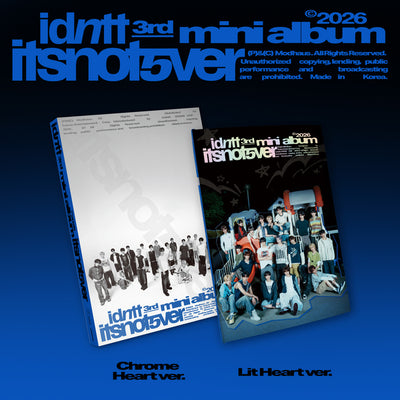 idntt – 3rd Mini Album 'itsnotover'