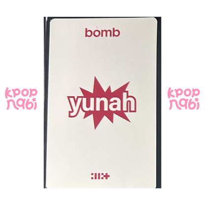 [PC] ILLIT - Yunah 'BOMB' (Standard ver.) GLLIT ver.