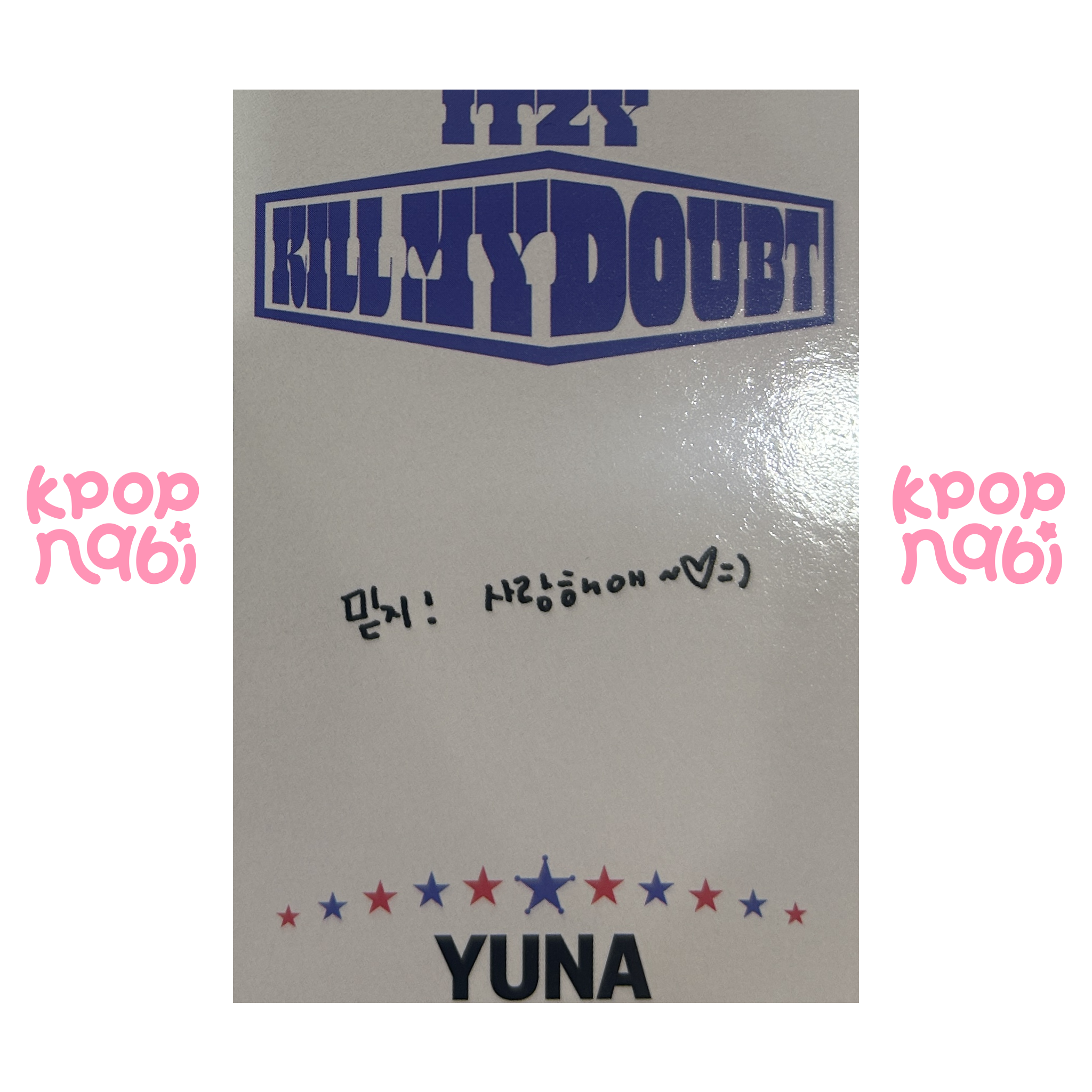 [PC] ITZY - Yuna 'KILL MY DOUBT' (Standard ver.)